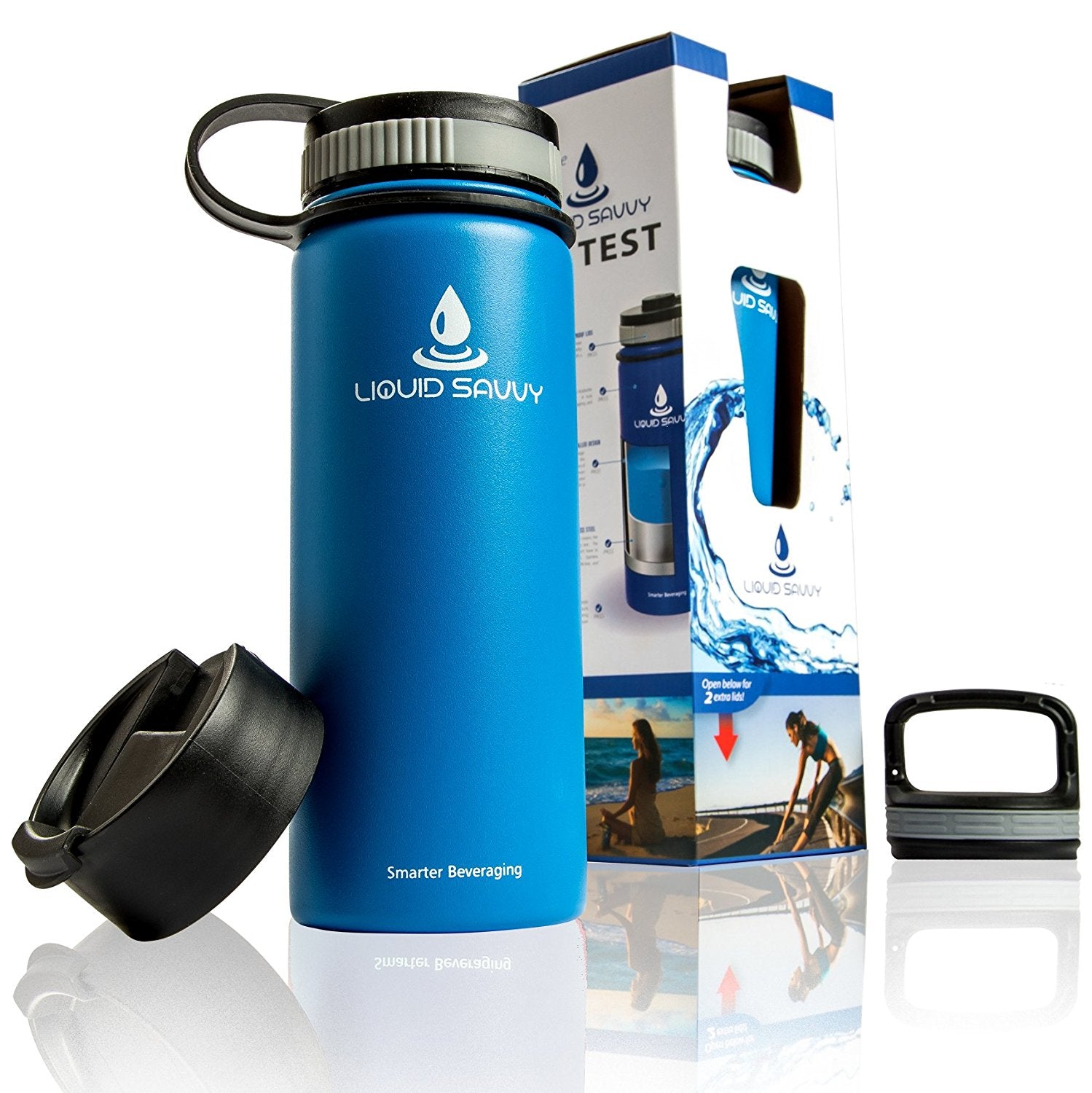18oz Stainless Steel Insulated Water Bottle